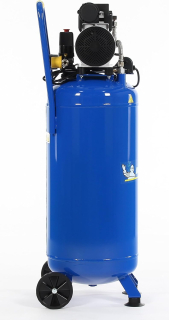 Ultra tichý - SILENT, bezolejový, vertikální vzduchový kompresor, 8 barů, 50 l, 59 dB, 106 l/min., 230 V MICHELIN MVX 50/1